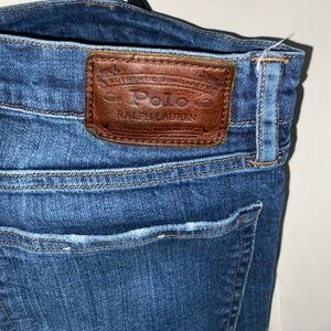 POLO RALPH LAUREN BLUE JEANS MENS SIZE 34 x 32 SLIM STRAIGHT